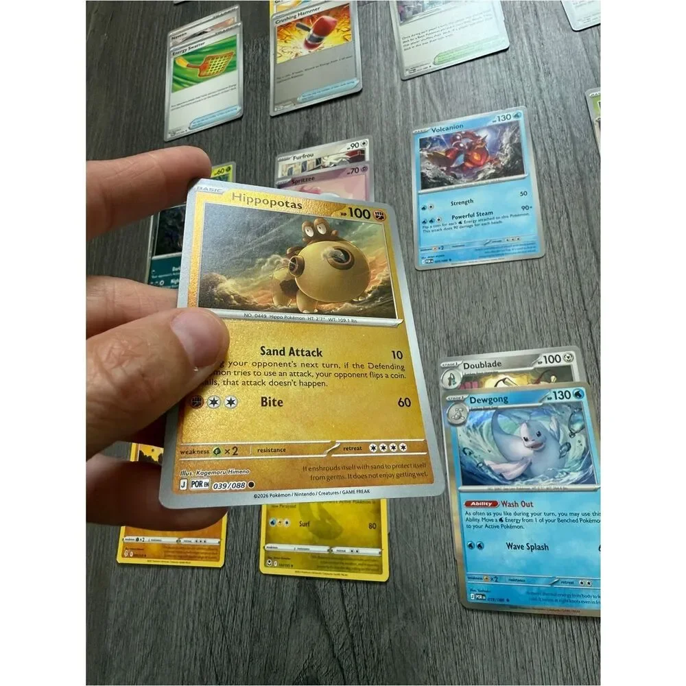 50 Pokémon Cards Assorted Stage 1 Basic Items Trainers Energy